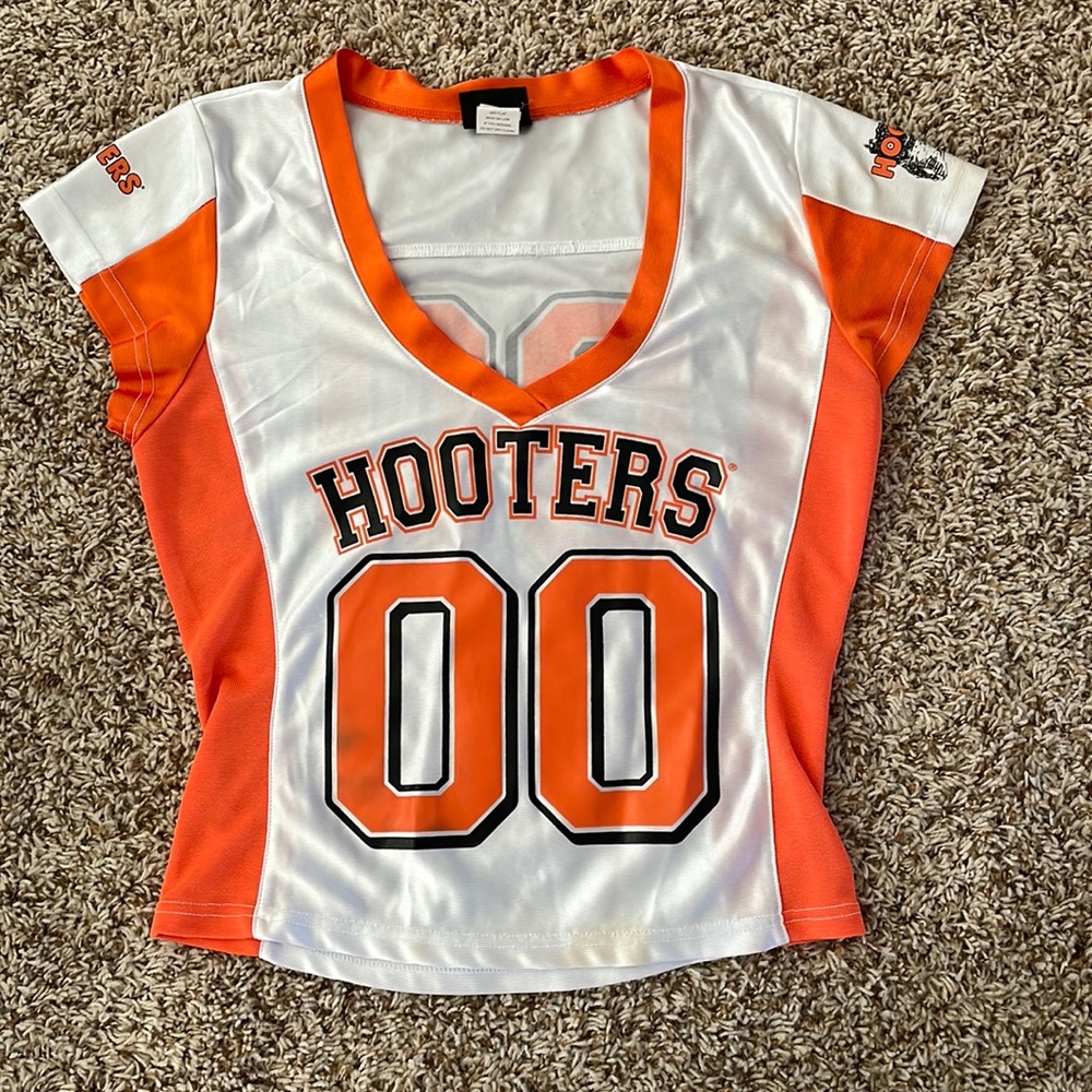 Vintage Hooters uniform Jersey top